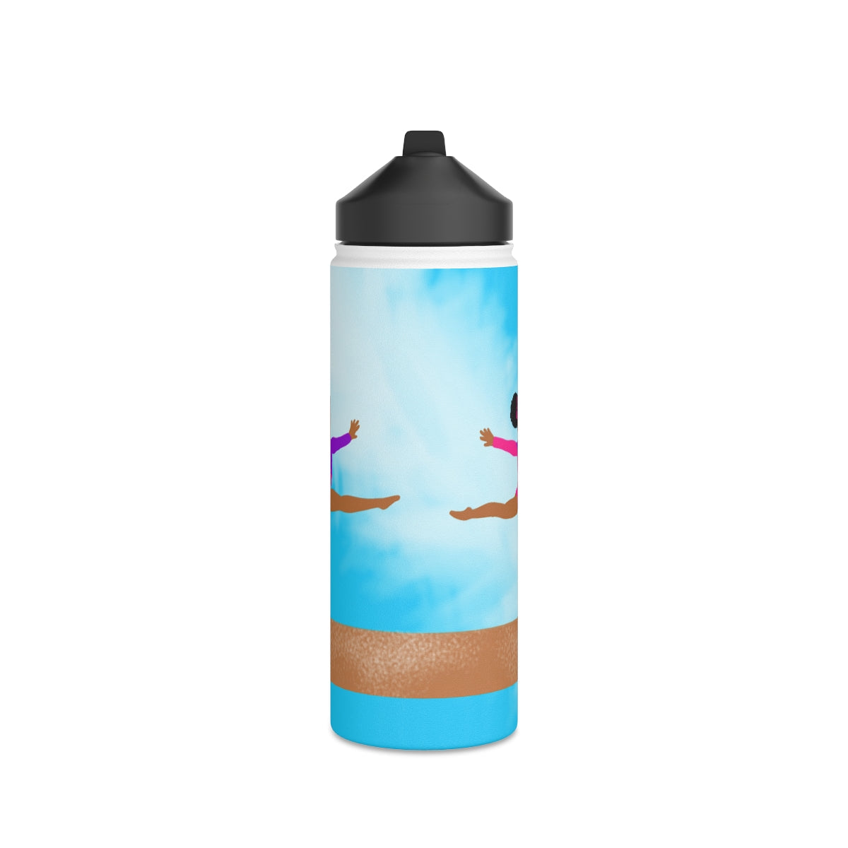 Gymnast Cocoa Cutie Stainless Steel Water Bottle
