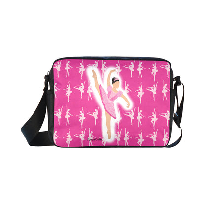 Dance & Ballerina Crossbody (Perfect for Smaller Kids)-Travel/Practice Dance Bag