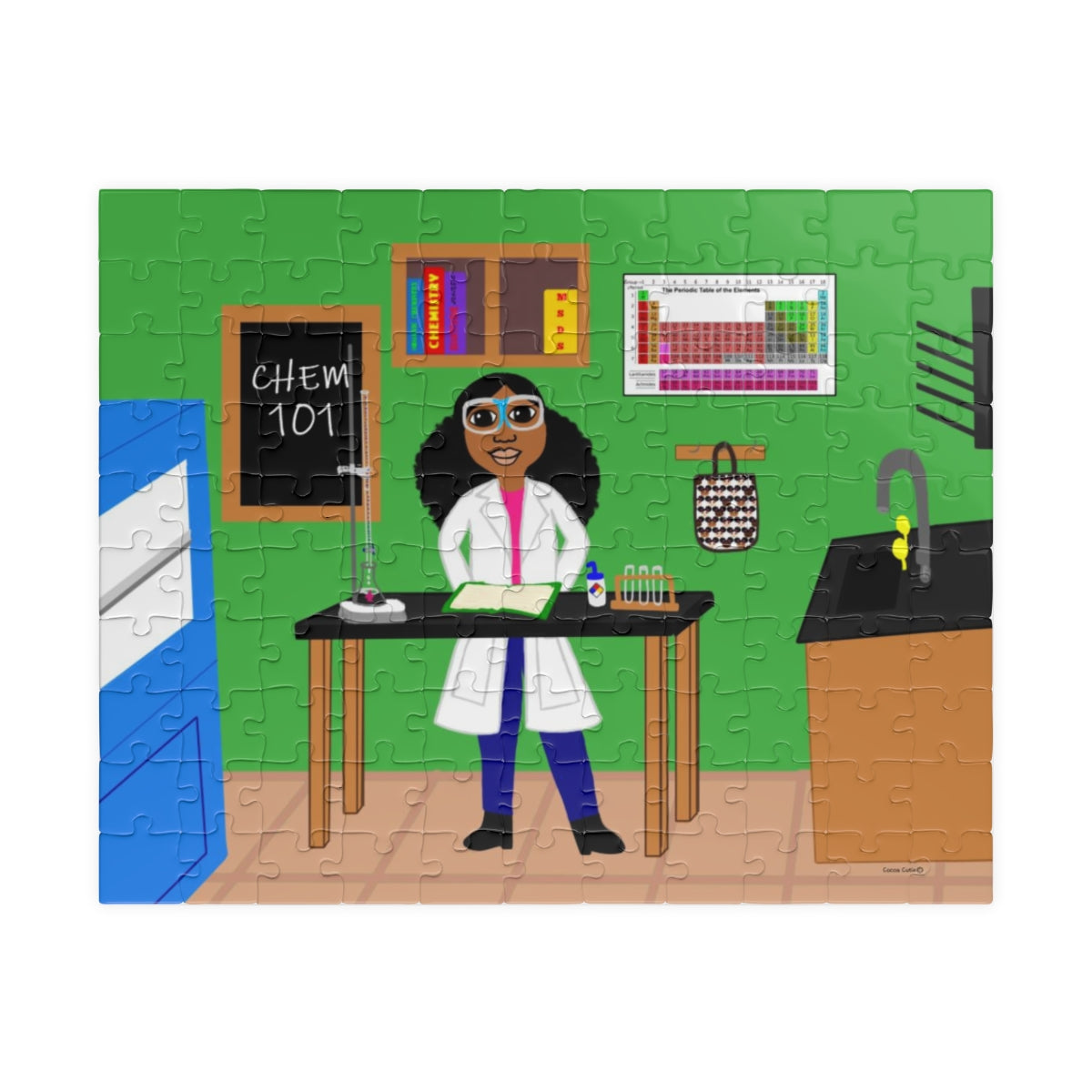 Chemist Cocoa Cutie Kid's Puzzle (Ages 6 and Up)