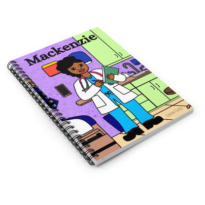 Personalized Doctor/Medical Professional Spiral Notebook - Ruled Line