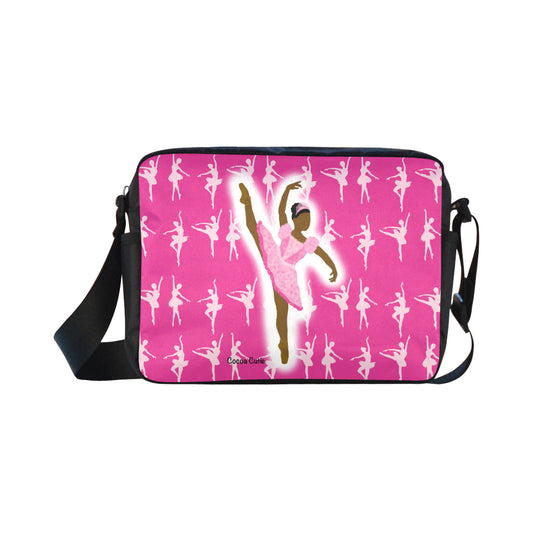 Dance & Ballerina Crossbody (Perfect for Smaller Kids)-Travel/Practice Dance Bag