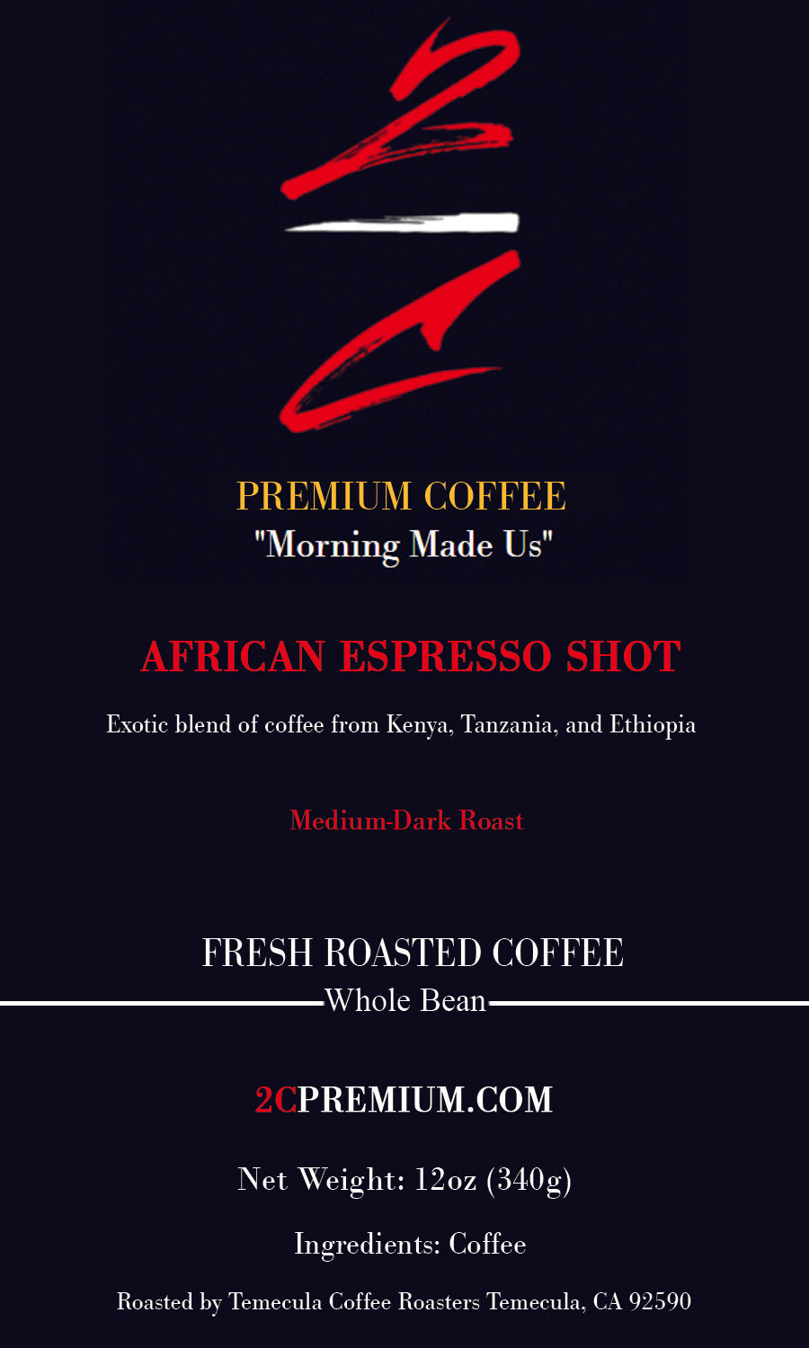African Espresso Shot