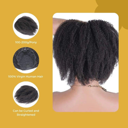 Afro Puff Drawstring Ponytail