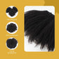 Afro Wave Clip in Hair Extensions - 7 Pcs - with a Free Eye Lash Extensions