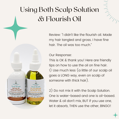 Good Biome Scalp Solution and Scalp Oil Bundle | Microbiome-friendly