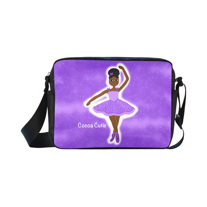 Dance & Ballerina Crossbody (Perfect for Smaller Kids)-Travel/Practice Dance Bag