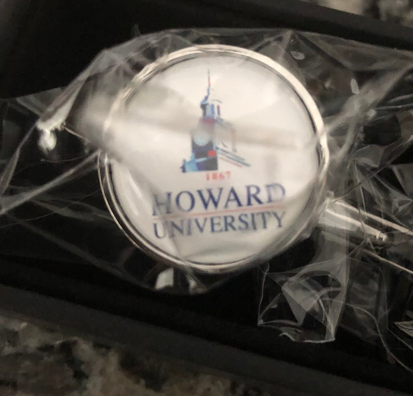 Howard University cufflink set