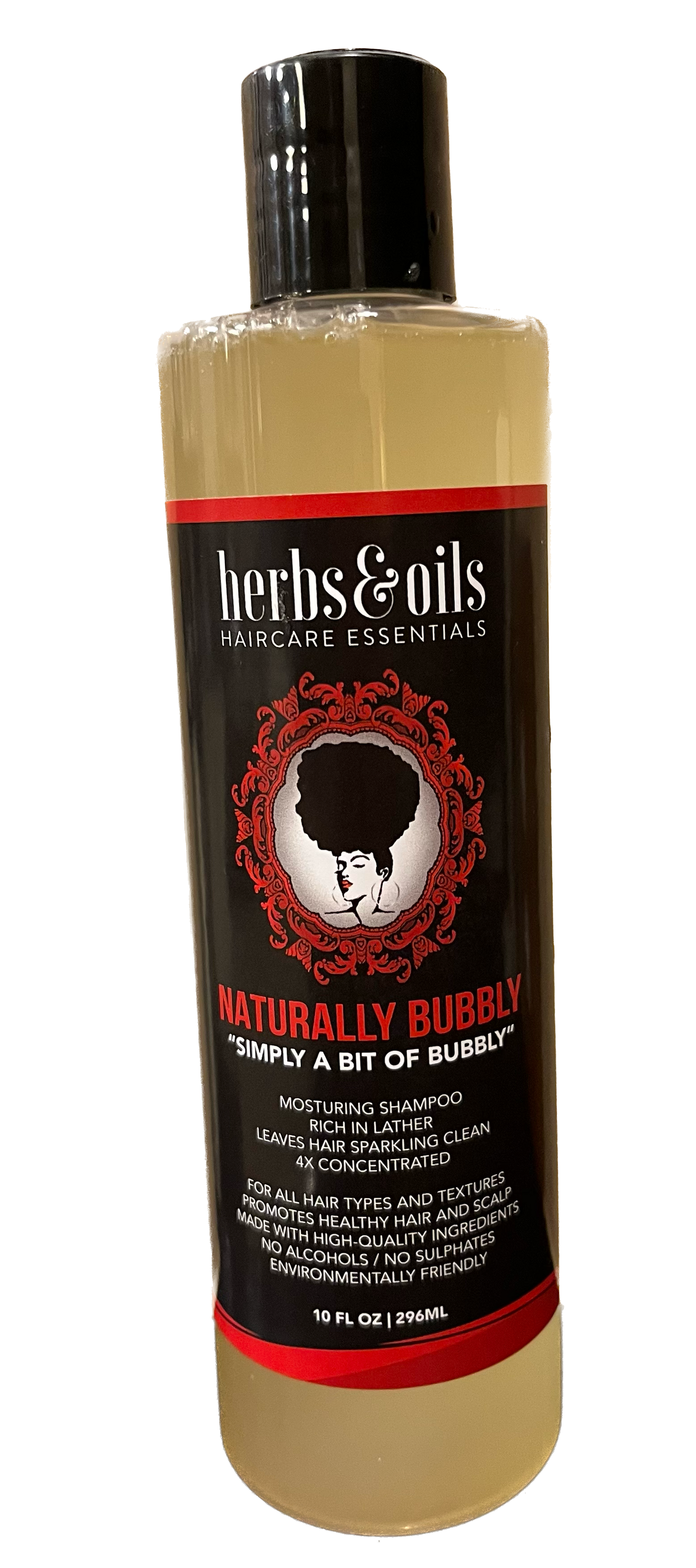 Herbs & Oils Naturally Bubbly, Clean, Natural, Moisturizing Shampoo