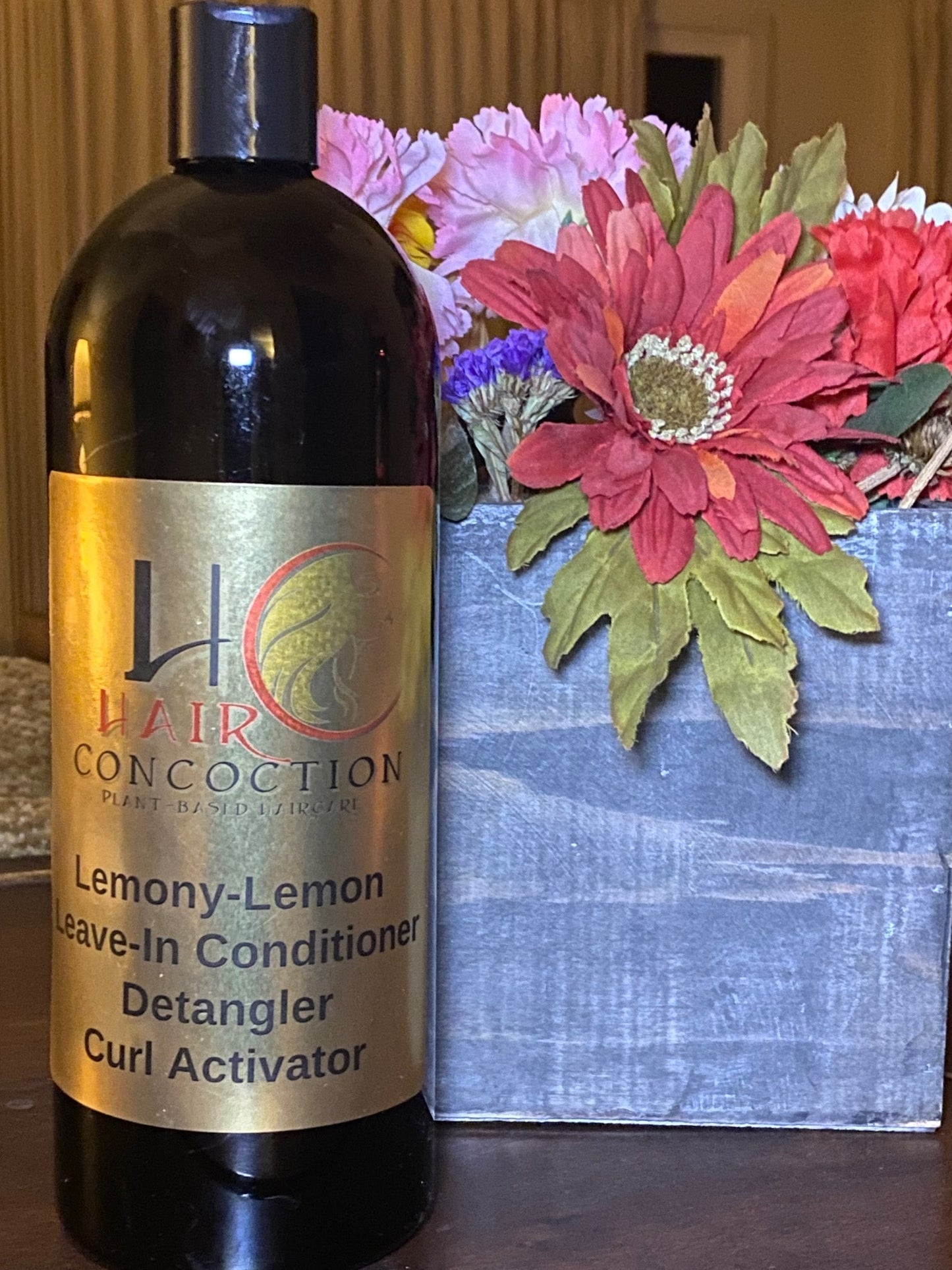 Lemony-Lemongrass Leave-In Conditioner Detangler Curl Activator