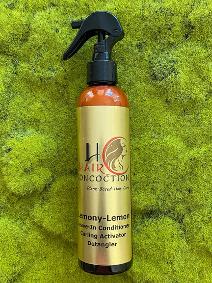 Lemony-Lemongrass Leave-In Conditioner Detangler Curl Activator