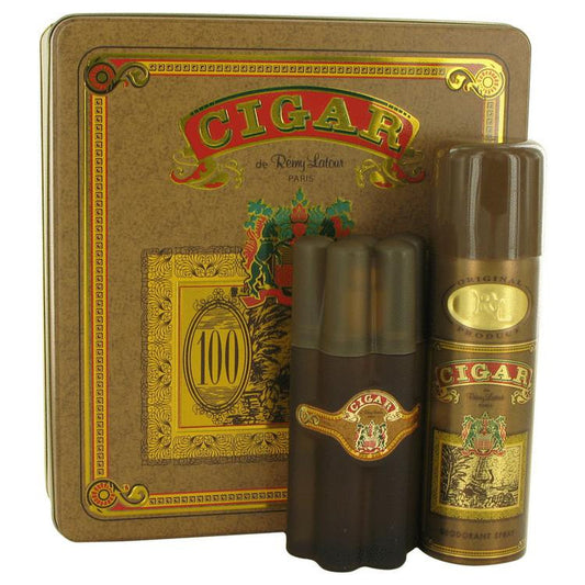 CIGAR by Remy Latour Gift Set -- 3.3 oz Eau De Toilette Spray + 6.6 oz Deodorant