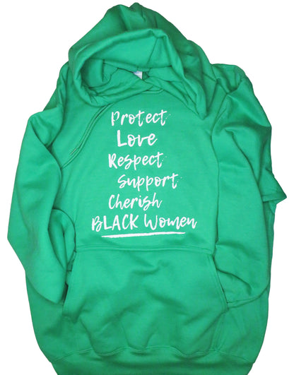 Love Black Women Hoodie