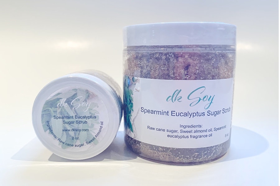 Spearmint Eucalyptus Sugar Scrub