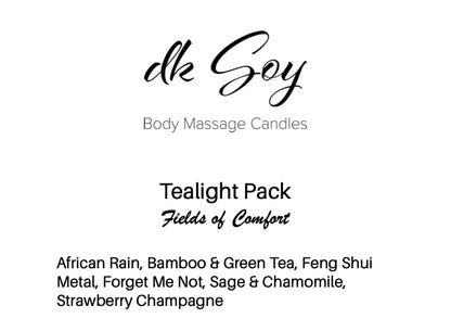 Tealight Sample Pack - Massage Oil Candles