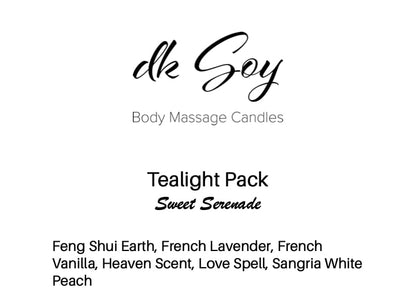 Tealight Sample Pack - Massage Oil Candles