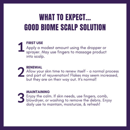 Good Biome Scalp & Face Core Bundle | Sensitive Skin | Microbiome-friendly