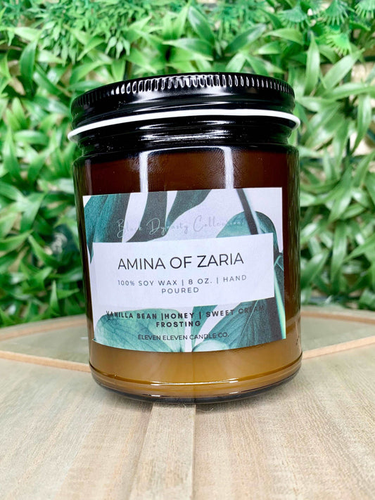 AMINA OF ZARIA CANDLE