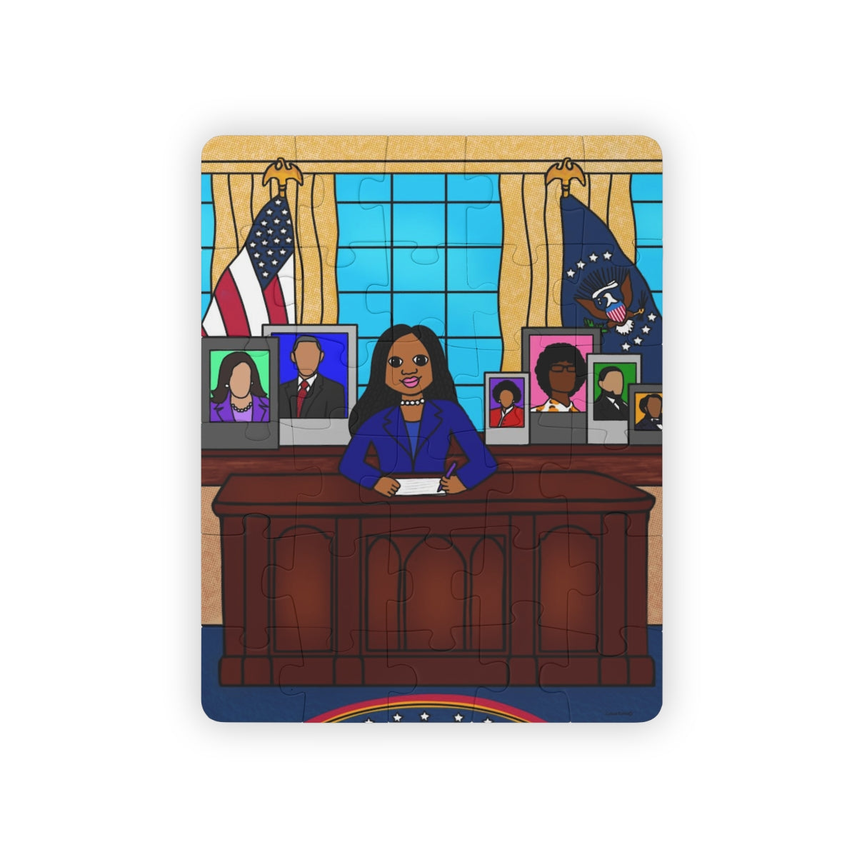 President Cocoa Cutie Kids' Puzzle, (Ages 3-5)