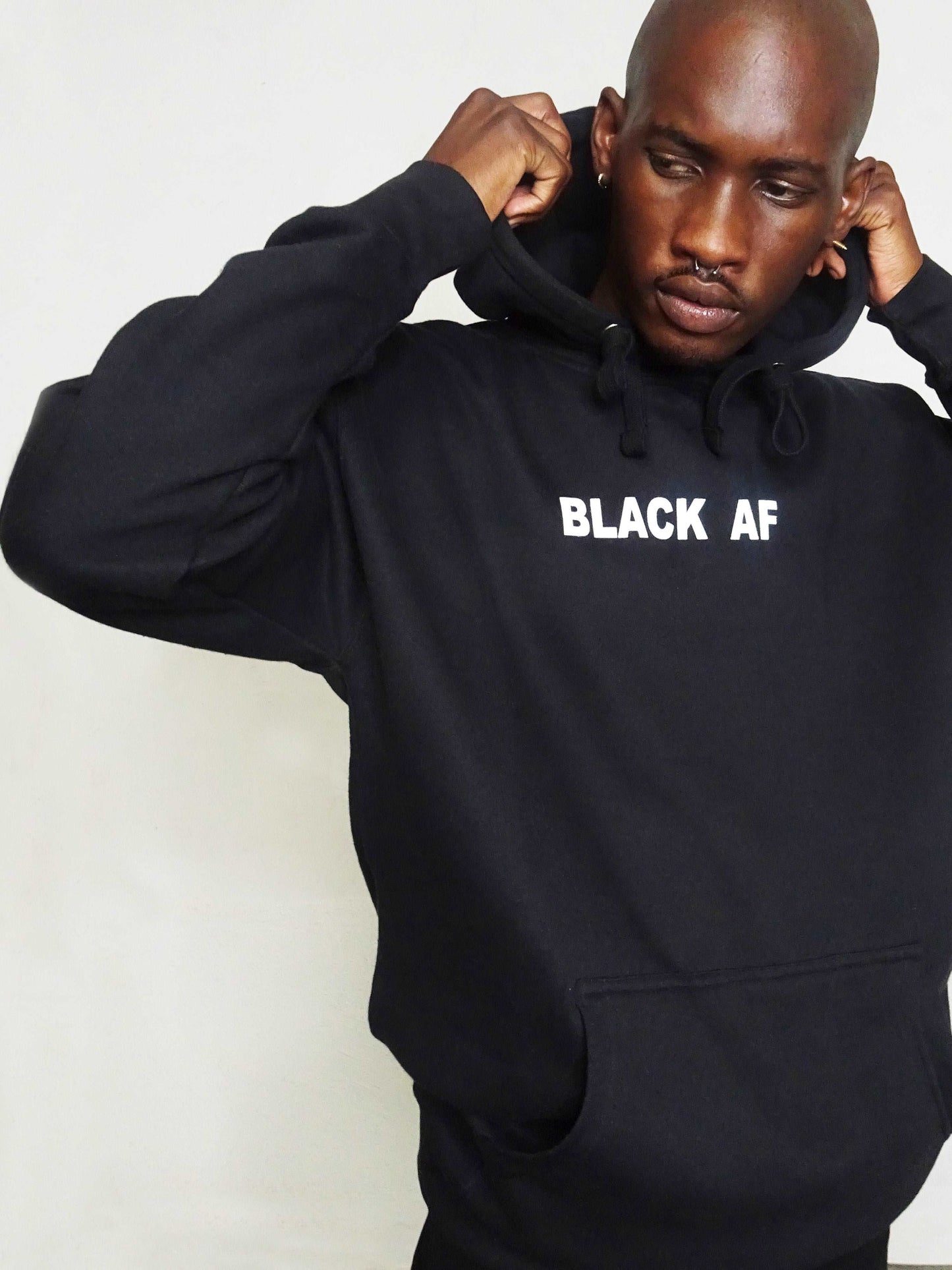 BLACK AF HOODIE