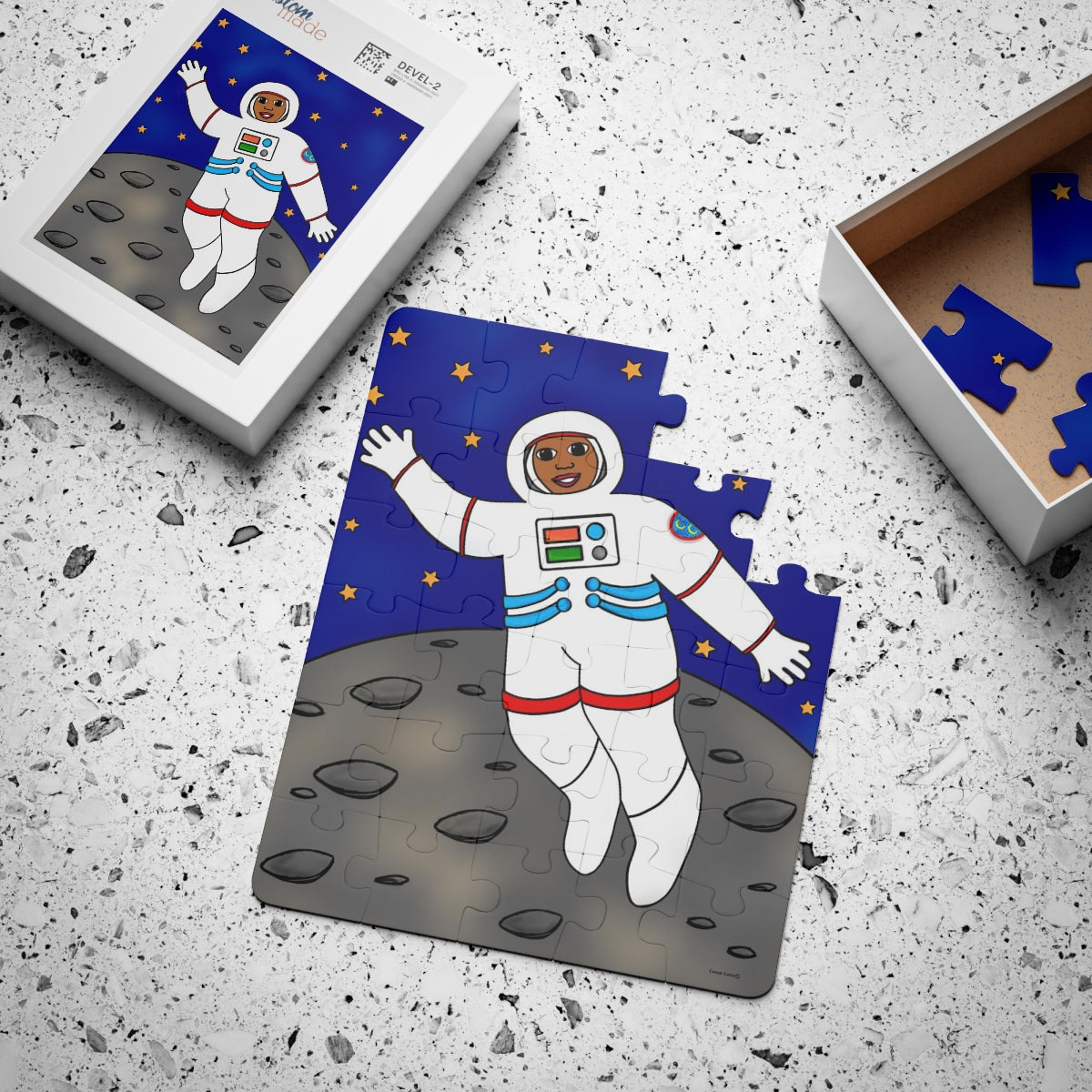 Astronaut Girl Cocoa Cutie Kids' Puzzle, (Ages 3-5)