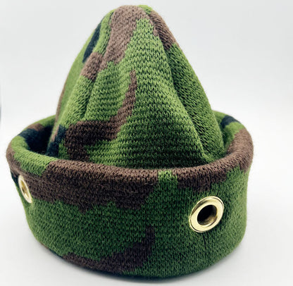 CAMO GROMMET BEANIE