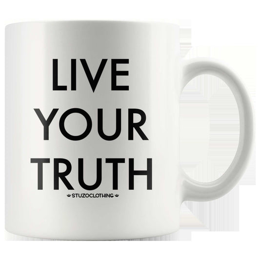 LIVE YOUR TRUTH MUG WHITE