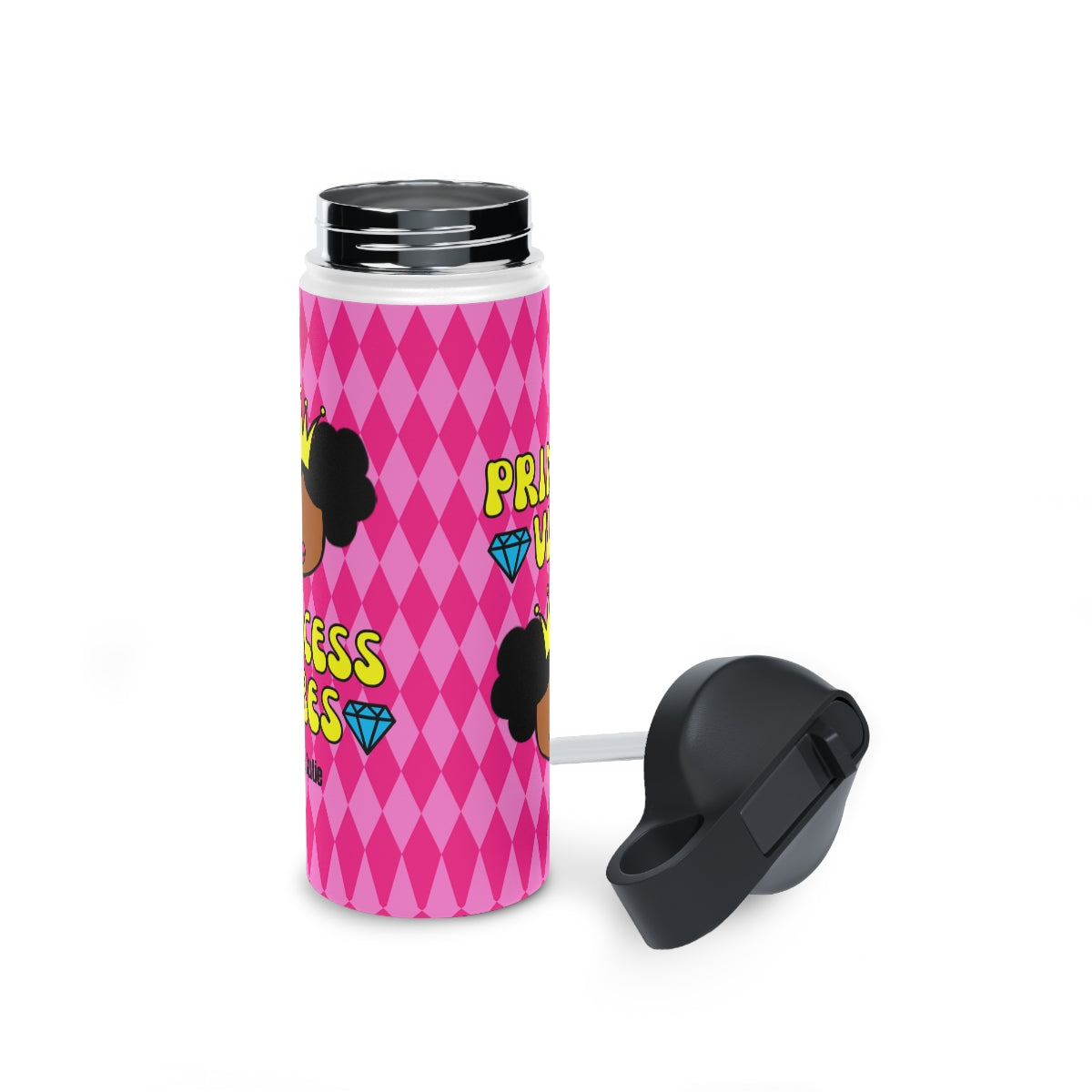 Princess Vibes Cocoa Cutie Stainless Steel Water Bottle