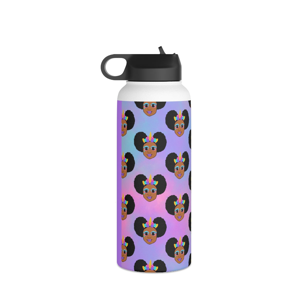 Unicorn Magic Cocoa Cutie Stainless Steel Water Bottle