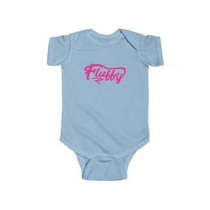 Fluffy Infant Fine Jersey Onesie Short Sleeve