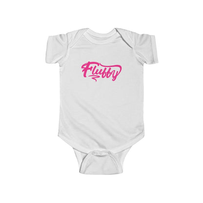 Fluffy Infant Fine Jersey Onesie Short Sleeve