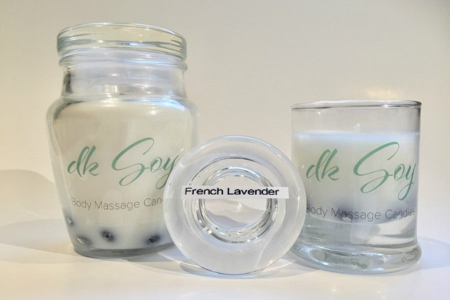 French Lavender Massage Candle