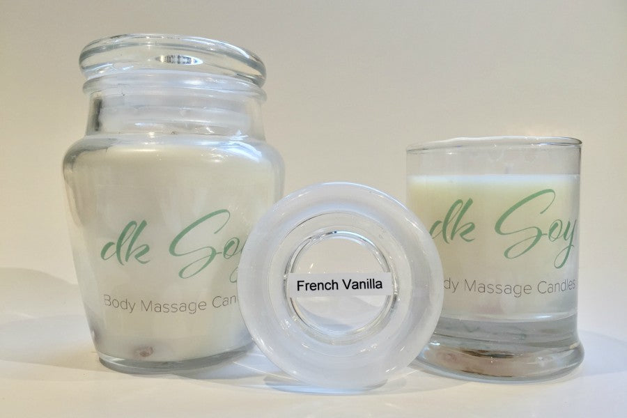 French Vanilla Massage Candle
