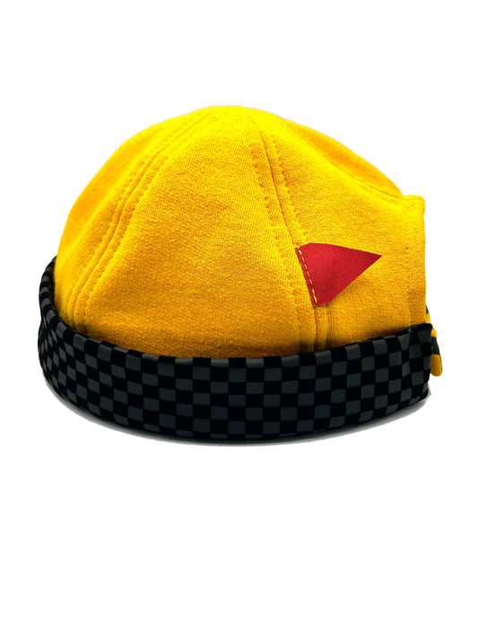 GOLD & BLACK CREW CAP