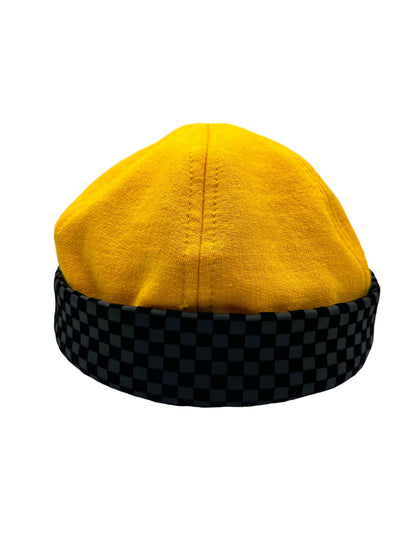 GOLD & BLACK CREW CAP