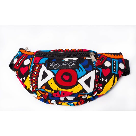 Makossa Fanny Pack: Blue