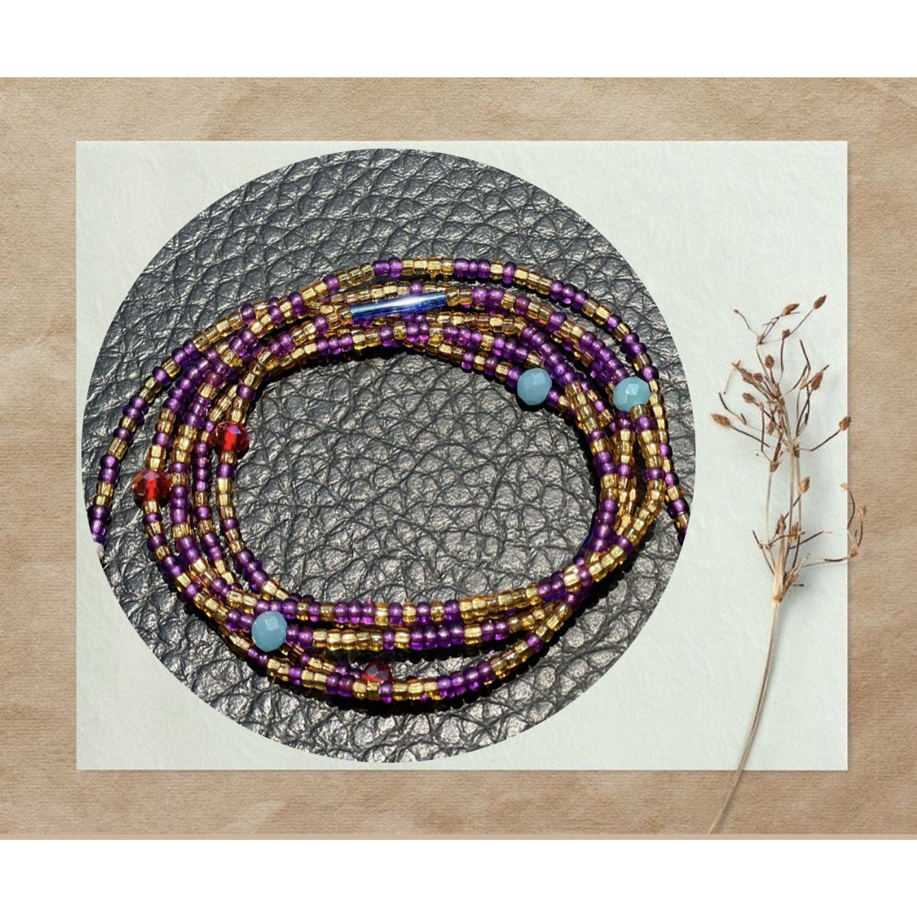 Purple Rain beads