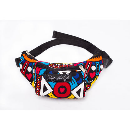 Makossa Fanny Pack: Blue