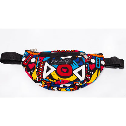 Makossa Fanny Pack: Blue