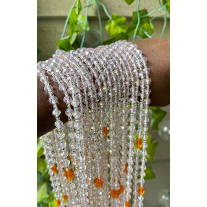 Rose waist beads