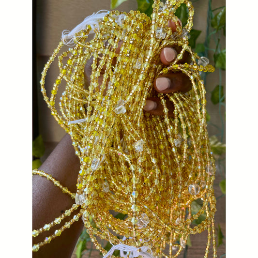 Green Butterfly waist beads