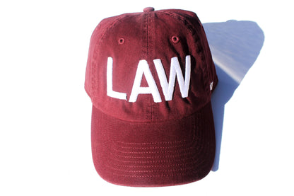 Burgundy LAW Dad Cap