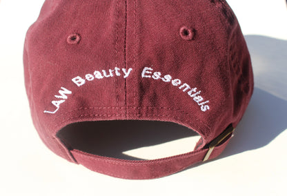 Burgundy LAW Dad Cap