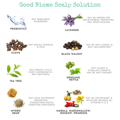 Good Biome Scalp Solution and Scalp Oil Bundle | Microbiome-friendly