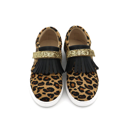 Kai Fringe Sneaker-Leopard