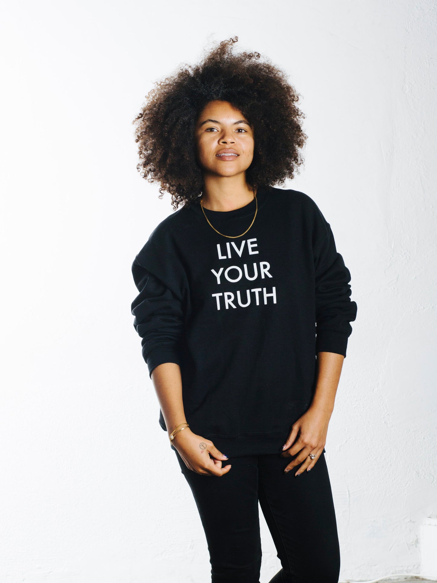 LIVE YOUR TRUTH SWEATER
