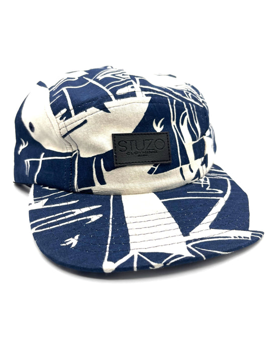 NAVY SHAPES 5 PANEL