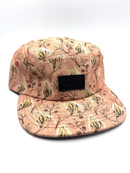 PINK FLORAL 5 PANEL