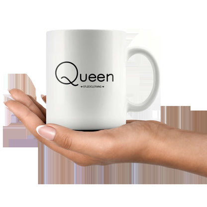 QUEEN MUG WHITE