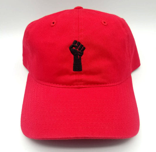 BLACK FIST DAD HAT