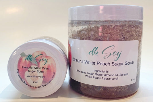 Sangria White Peach Sugar Scrub